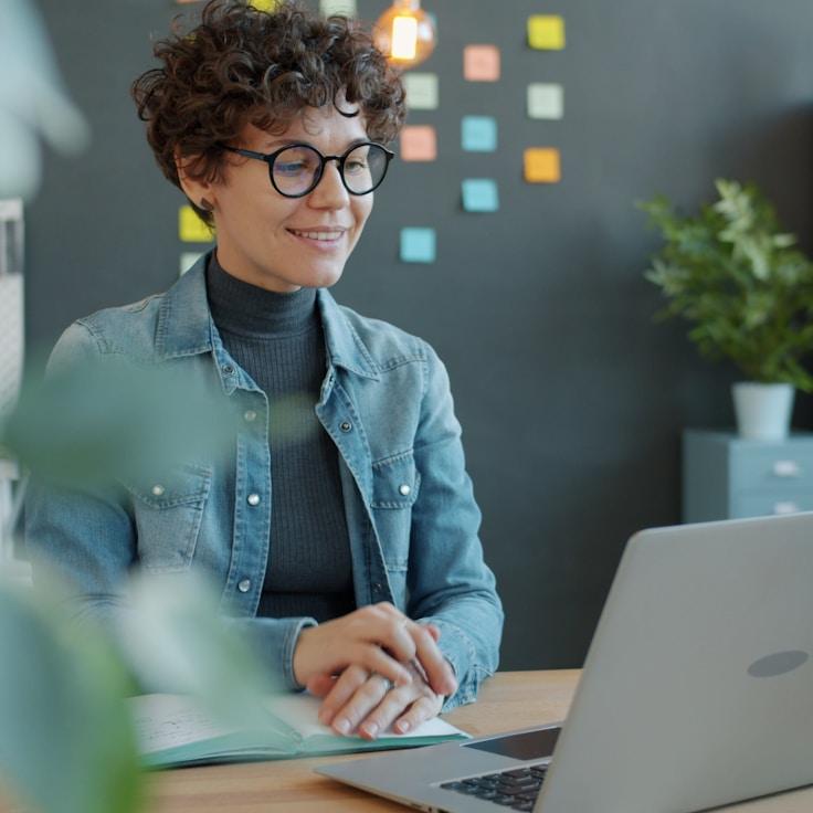 Mobile app development process showing collaborative team environment